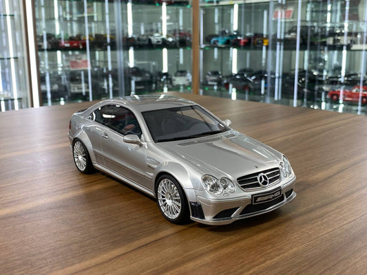 1/18 Resin Otto Mobile Mercedes Benz CLK 63 AMG Black Series 2008 Iridium Silver Limited 2000 pcs