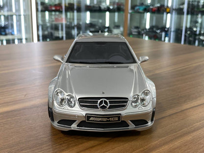 1/18 Resin Otto Mobile Mercedes Benz CLK 63 AMG Black Series 2008 Iridium Silver Limited 2000 pcs