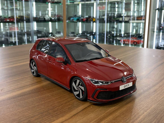 1/18 Resin Otto Mobile
Volks Wagen Golf GTI  MK8 2021
 Red Limited 3000