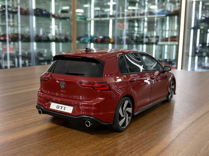 1/18 Resin Otto Mobile
Volks Wagen Golf GTI  MK8 2021
 Red Limited 3000
