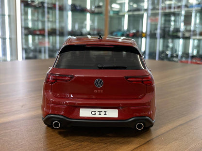 1/18 Resin Otto Mobile
Volks Wagen Golf GTI  MK8 2021
 Red Limited 3000