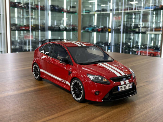 1/18 Resin Otto Mobile
Ford FOCUS RS Le Mans Edition 2010
Red / White stripes 
Limited 999 pcs