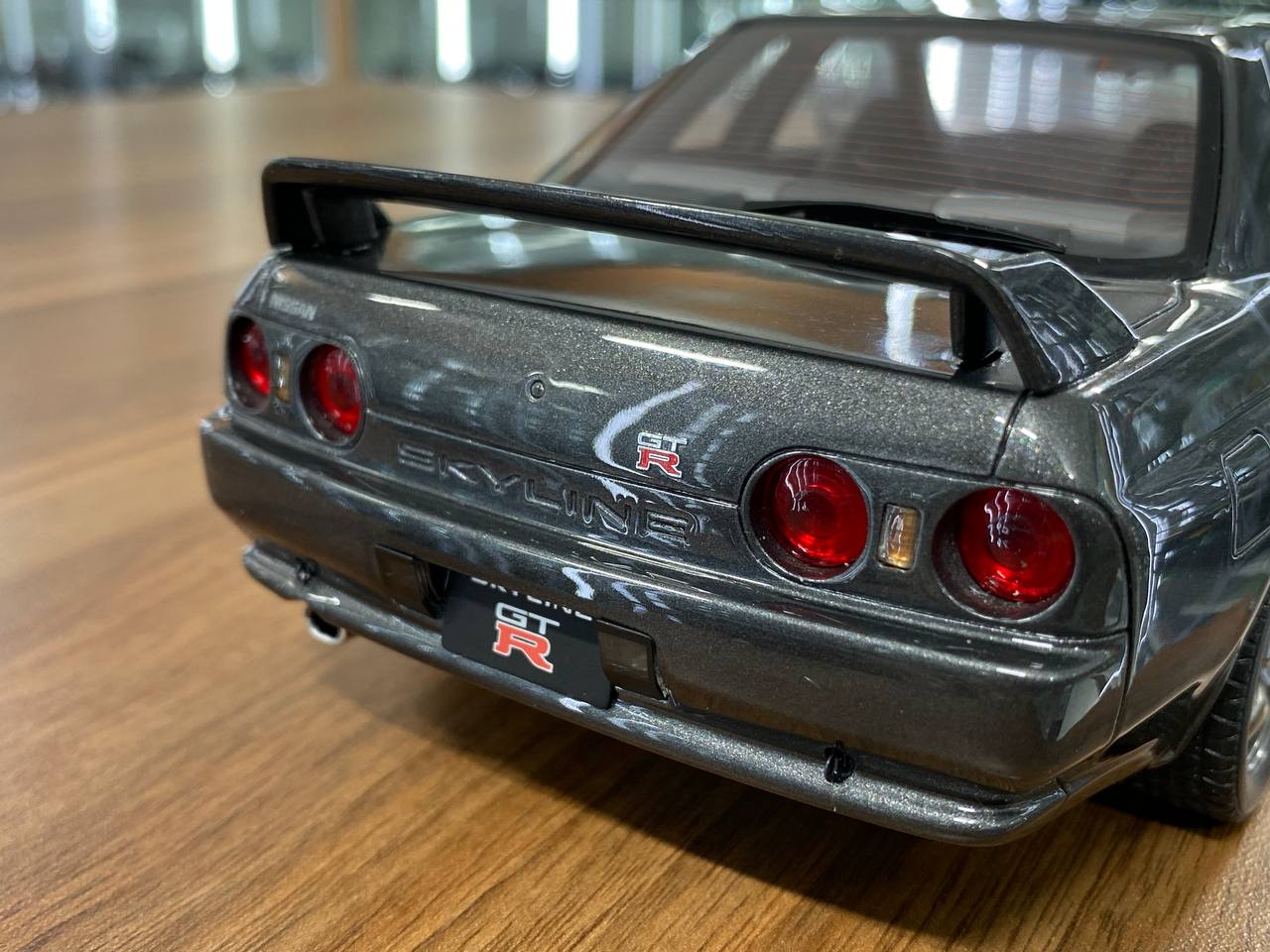1/18 Resin Otto MobileNissan Skyline GT-R BRN32 1993 Gun Grey metallic Limited 3000 pcs