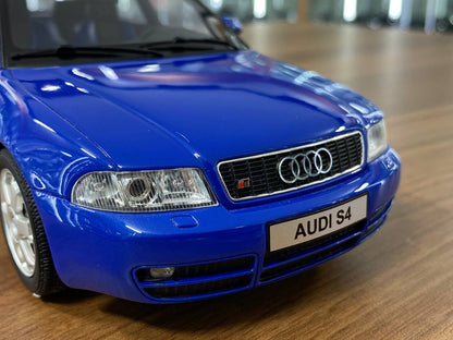 1/18 Resin Otto Mobile Audi S4 (B5) 2.7 Biturbo 1997 Blue Limited 3000 pcs