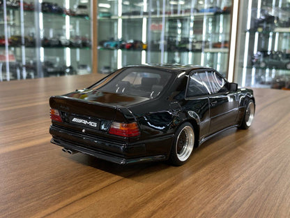 1/18 Resin Otto Mobile Mercedes Benz 300 CE 6.0 (C124) 1990 Black Limited 4000 pcs