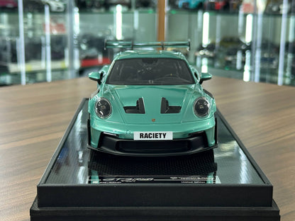 1/18 Resin Model  – Porsche 911 GT3 RS (992.1) in Tiffany – (Timothy & Pierre)