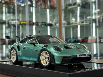 1/18 Resin Model  – Porsche 911 GT3 RS (992.1) in Tiffany – (Timothy & Pierre)
