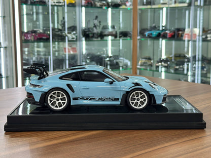 1/18 Resin Model  – Porsche 911 GT3 RS (992.1) in Baby Blue  –  (Timothy & Pierre)