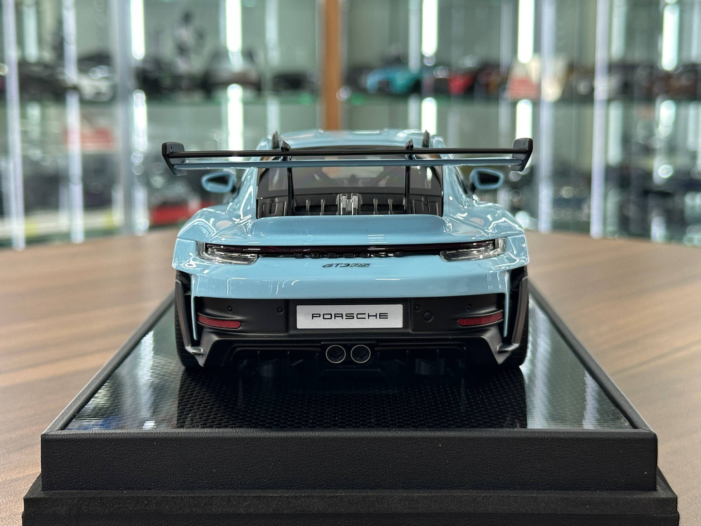 1/18 Resin Model  – Porsche 911 GT3 RS (992.1) in Baby Blue  –  (Timothy & Pierre)
