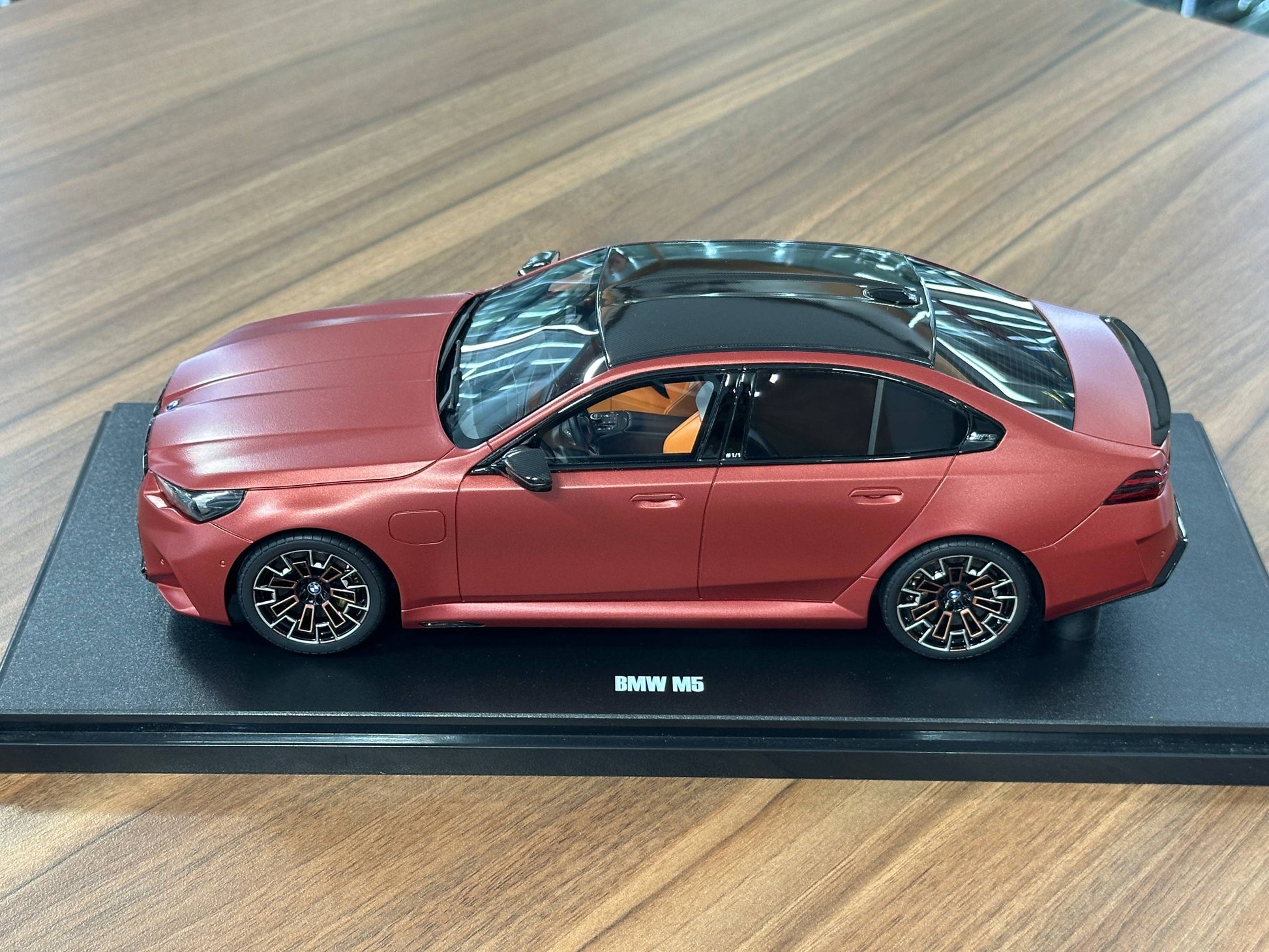 GT Spirit BMW M5 G90 2025 Saloon – Matt Red (1:18 Resin)