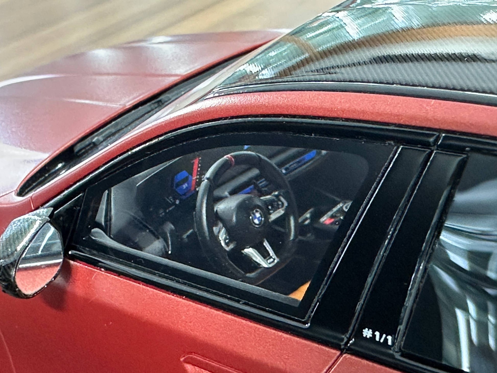 GT Spirit BMW M5 G90 2025 Saloon – Matt Red (1:18 Resin)