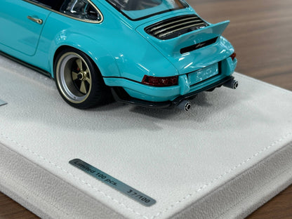 1/18 Resin Make Up Porsche Singer DLS 2022 – Mint Green - Limited to 100 pcs