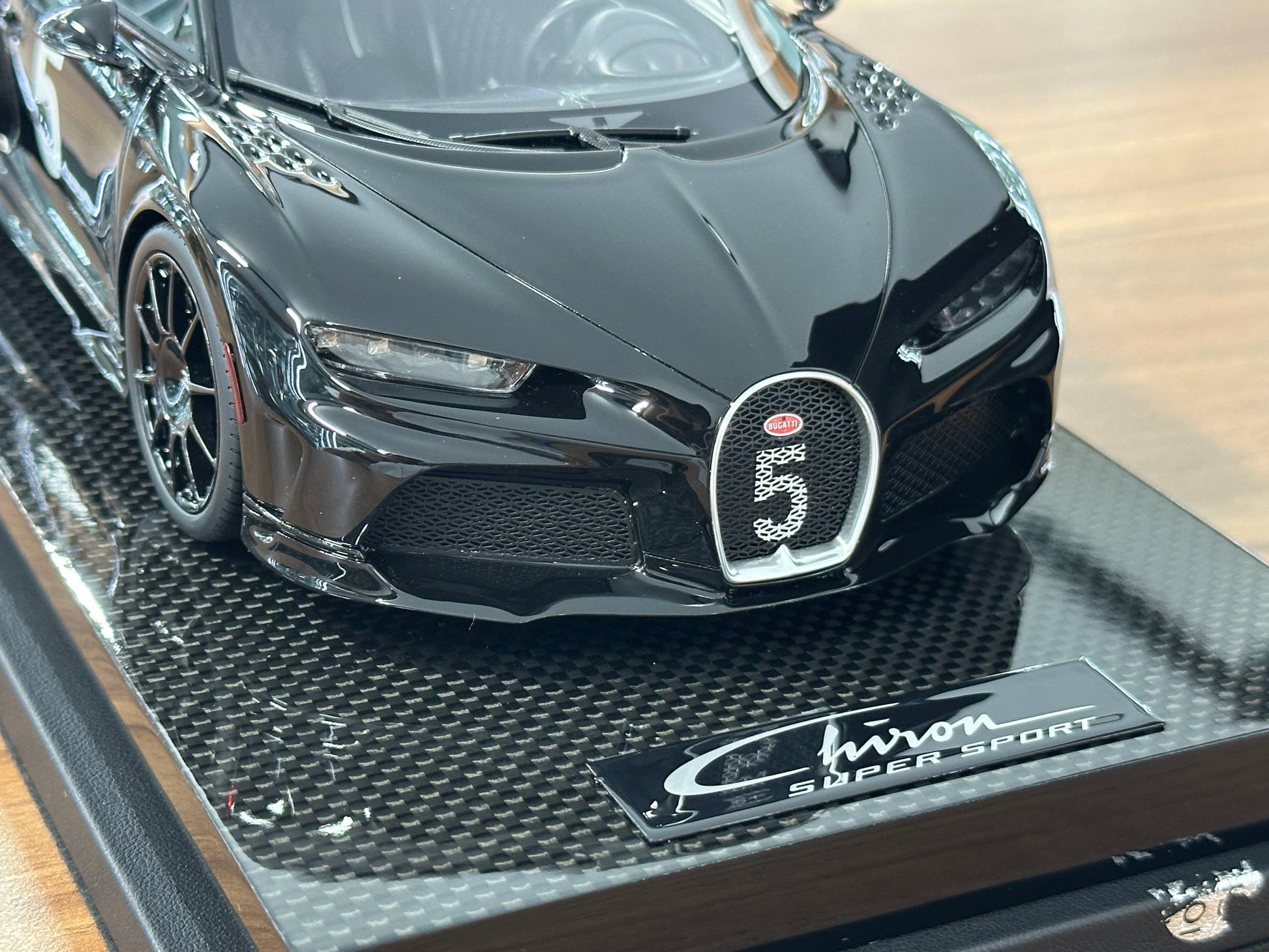 1:18 Resin MR Collection Bugatti Chiron Super Sport – Nocturne Black Limited to 99 pcs