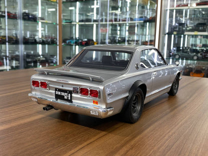 1/18 Resin Otto Mobile Nissan Skyline 2000 GT-R  in Silver Limited 2000 pcs