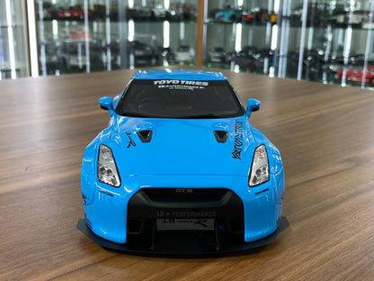 1/18 Resin GT Spirit Nissan GT-R R35 Library Walk body kit Baby blue Limited 504 pcs