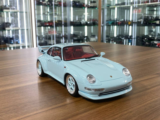 1/18 Resin GT Spirit Porsche 911 (993) GT 1996 light blue Limited 999 pcs