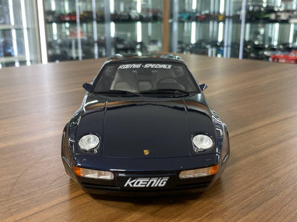 1/18 Resin GT Spirit 
PORSCHE KOENIE SPECIALS 928 S Coupe 1981
 Midnight blue 
Limited 999 pcs