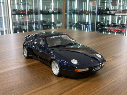 1/18 Resin GT Spirit 
PORSCHE KOENIE SPECIALS 928 S Coupe 1981
 Midnight blue 
Limited 999 pcs