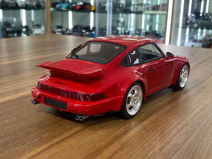 1/18 Resin GT Spirit PORSCHE 911 (964) Turbo S 1994 Red Limited 999 pcs