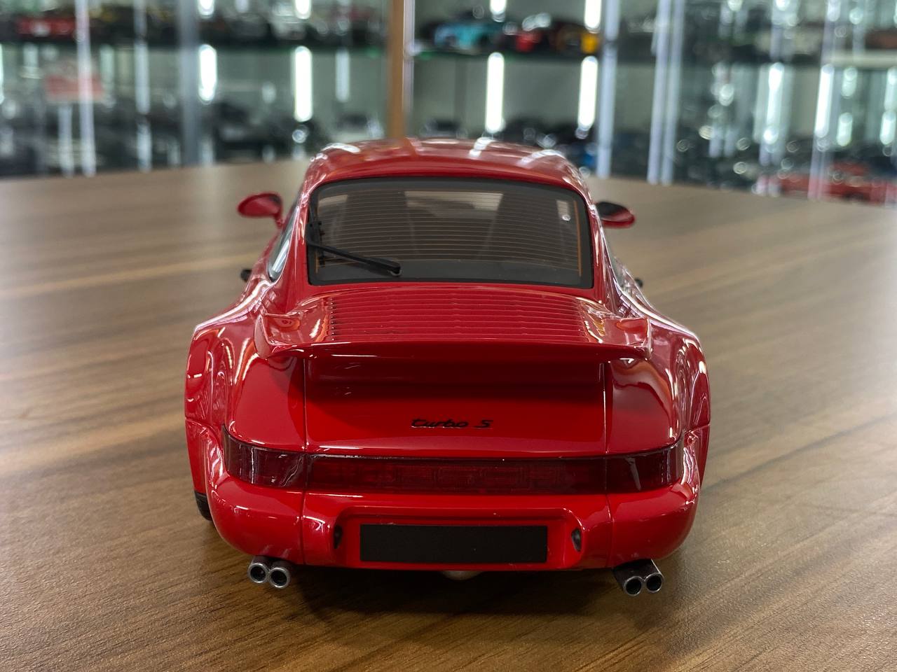 1/18 Resin GT Spirit PORSCHE 911 (964) Turbo S 1994 Red Limited 999 pcs