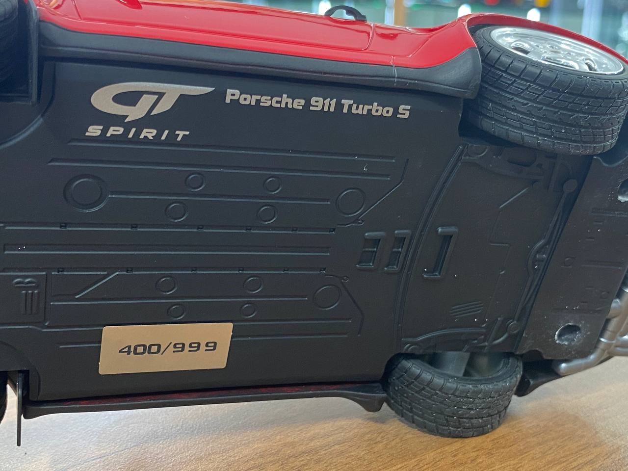 1/18 Resin GT Spirit PORSCHE 911 (964) Turbo S 1994 Red Limited 999 pcs