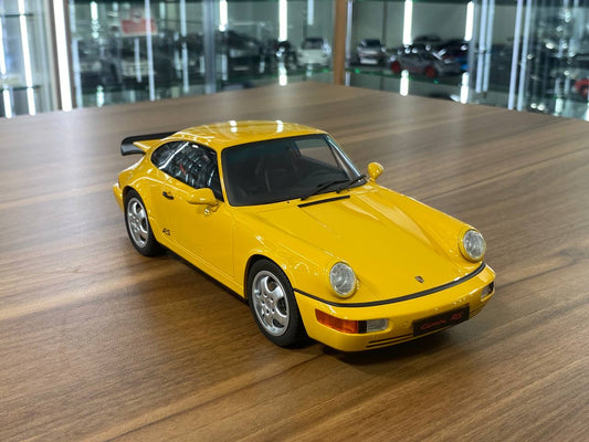 1/18 Resin GT Spirit PORSCHE 911 (964) Carrera RS America 1993 Yellow Limited 999 pcs