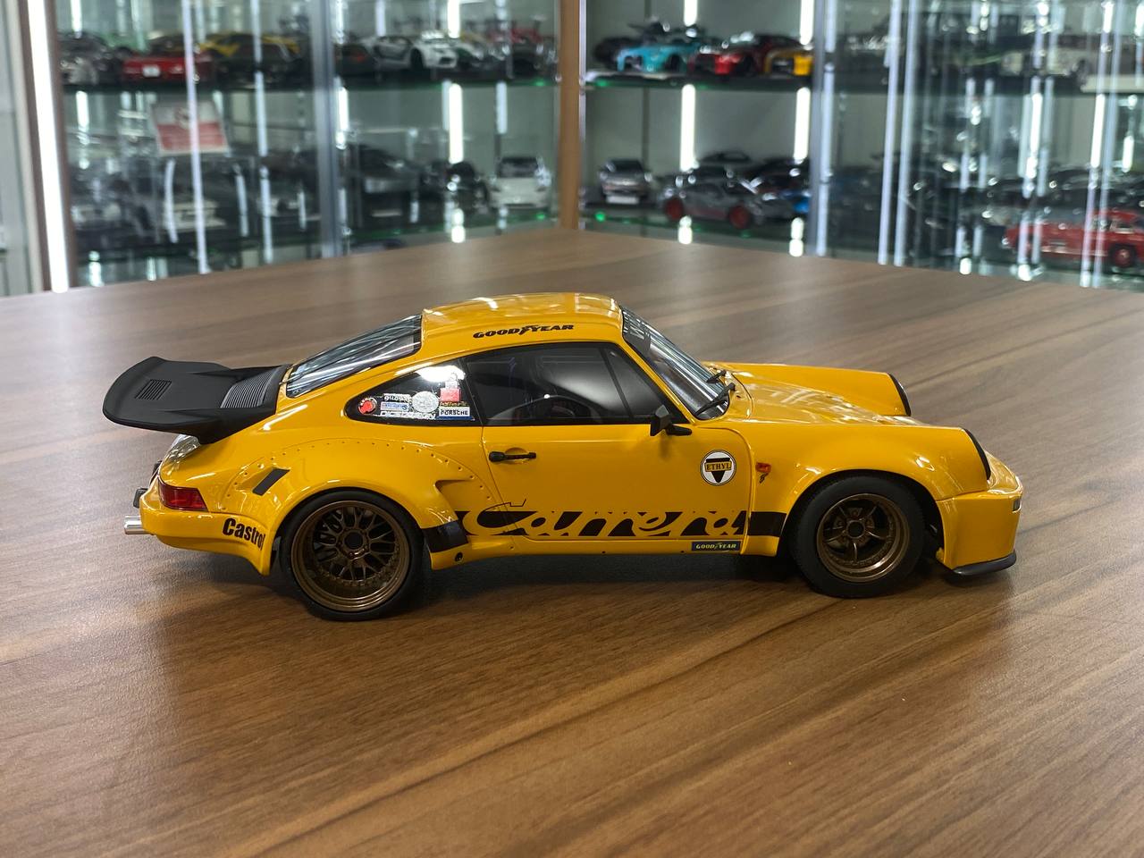 1/18 Resin GT Spirit PORSCHE 911 Carrera RSR Homage body kit 1974 (2021) Yellow Limited 1200 pcs