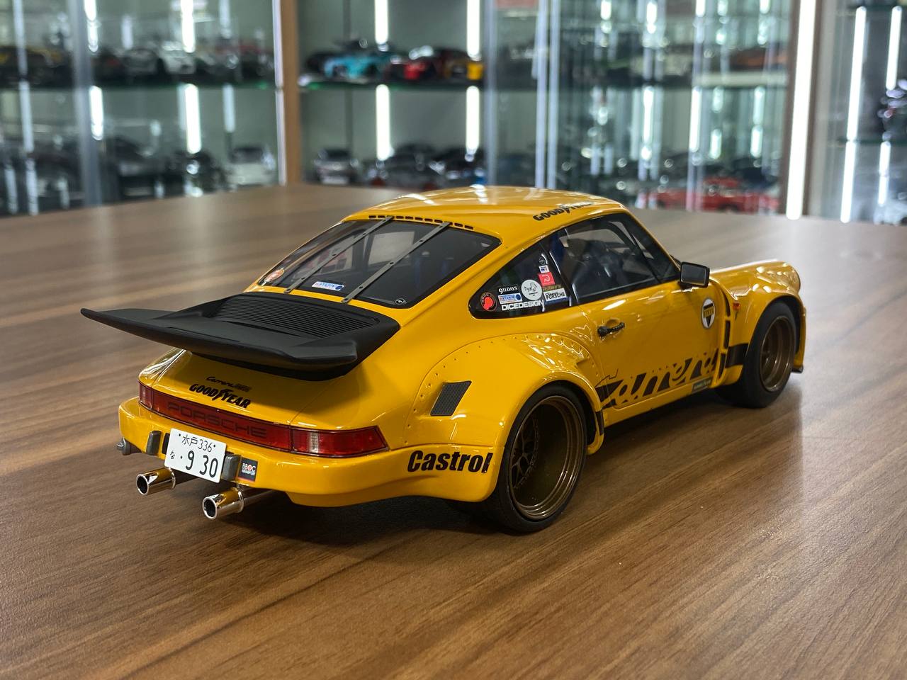 1/18 Resin GT Spirit PORSCHE 911 Carrera RSR Homage body kit 1974 (2021) Yellow Limited 1200 pcs