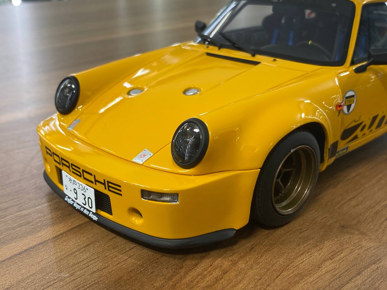 1/18 Resin GT Spirit PORSCHE 911 Carrera RSR Homage body kit 1974 (2021) Yellow Limited 1200 pcs