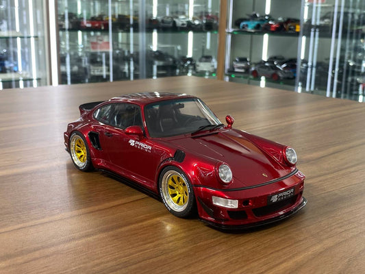 1/18 Resin GT Spirit 
PORSCHE 911 (964) PRIOR DESIGN CUSTOM WIDEBODY AERO- KIT
 Red metallic 
Limited 999 pcs
