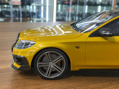 1/18 Resin GT Spirit Mercedes Benz S65 BRABUS Rocket 900 in Gold - Limited 504 pcs