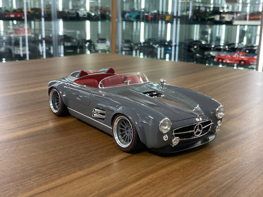 1/18 Resin GT Spirit Mercedes Benz - S-Klub Speedster by Slang500 and JONSIBAL (1964 SL 300) Grey Limited 1300 pcs