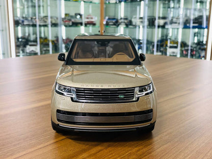1/18 Diecast LCD Land Rover Range Rover 2022 Gold