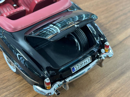 1:18 Norev Dealer Edition Mercedes-Benz 190 SL Cabriolet (W121) 1955-1963 - Black