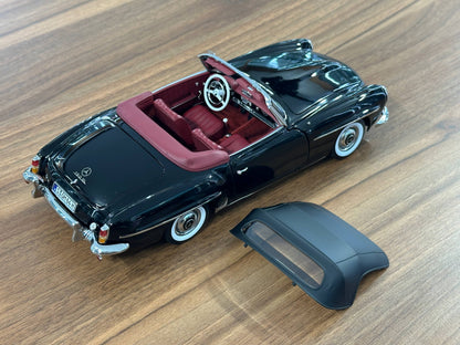 1:18 Norev Dealer Edition Mercedes-Benz 190 SL Cabriolet (W121) 1955-1963 - Black