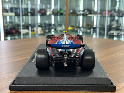 1:18 Bburago Ferrari SF-25 Lewis Hamilton #44 Miami GP 2025 - Matt Red