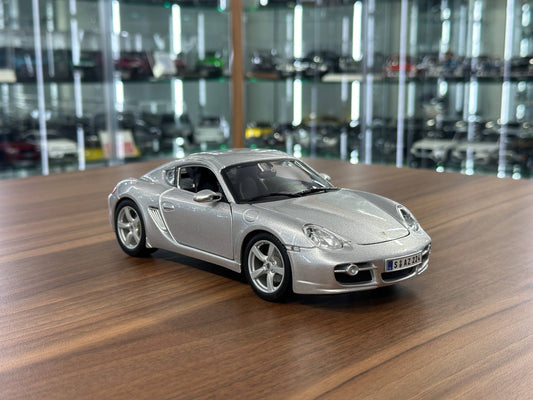 1/18 Diecast Maisto Porsche Cayman S in Silver