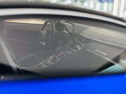 1/18 Davis & Giovanni Lamborghini Aventador SVJ LB Performance in metallic blue