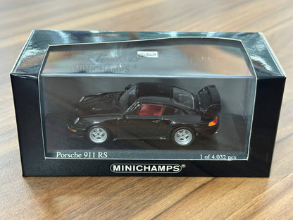 Minichamps Porsche 911 RS (1995) – Black – 1:43 Diecast Model  Car