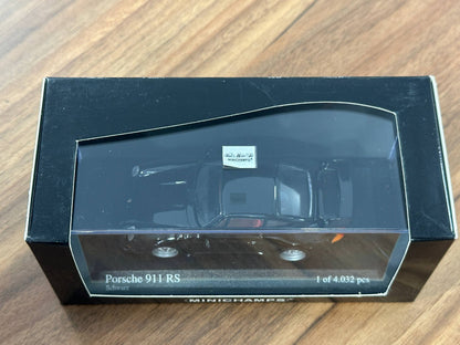 Minichamps Porsche 911 RS (1995) – Black – 1:43 Diecast Model  Car