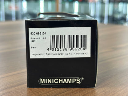 Minichamps Porsche 911 RS (1995) – Black – 1:43 Diecast Model  Car