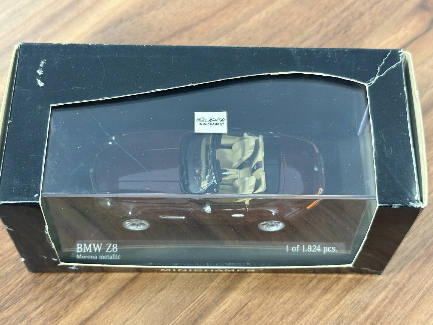 1/43 Diecast Model  BMW Z8 Cabriolet 1999 (Minichamps)