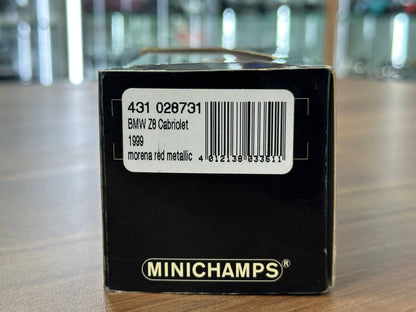 1/43 Diecast Model  BMW Z8 Cabriolet 1999 (Minichamps)