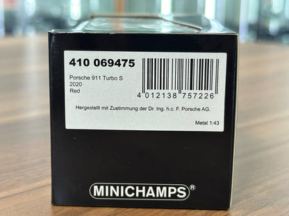 1/43 Diecast Model Porsche 911 Turbo S 2020 (Minichamps)