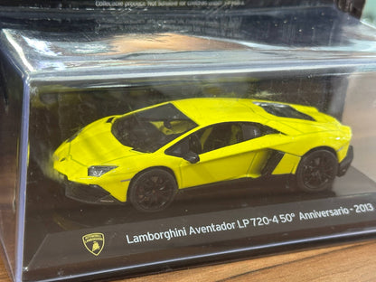 1/43 Diecast Model Lamborghini Aventador LP 720-4 50th Anniversary 2013 (Lamborghini Official)