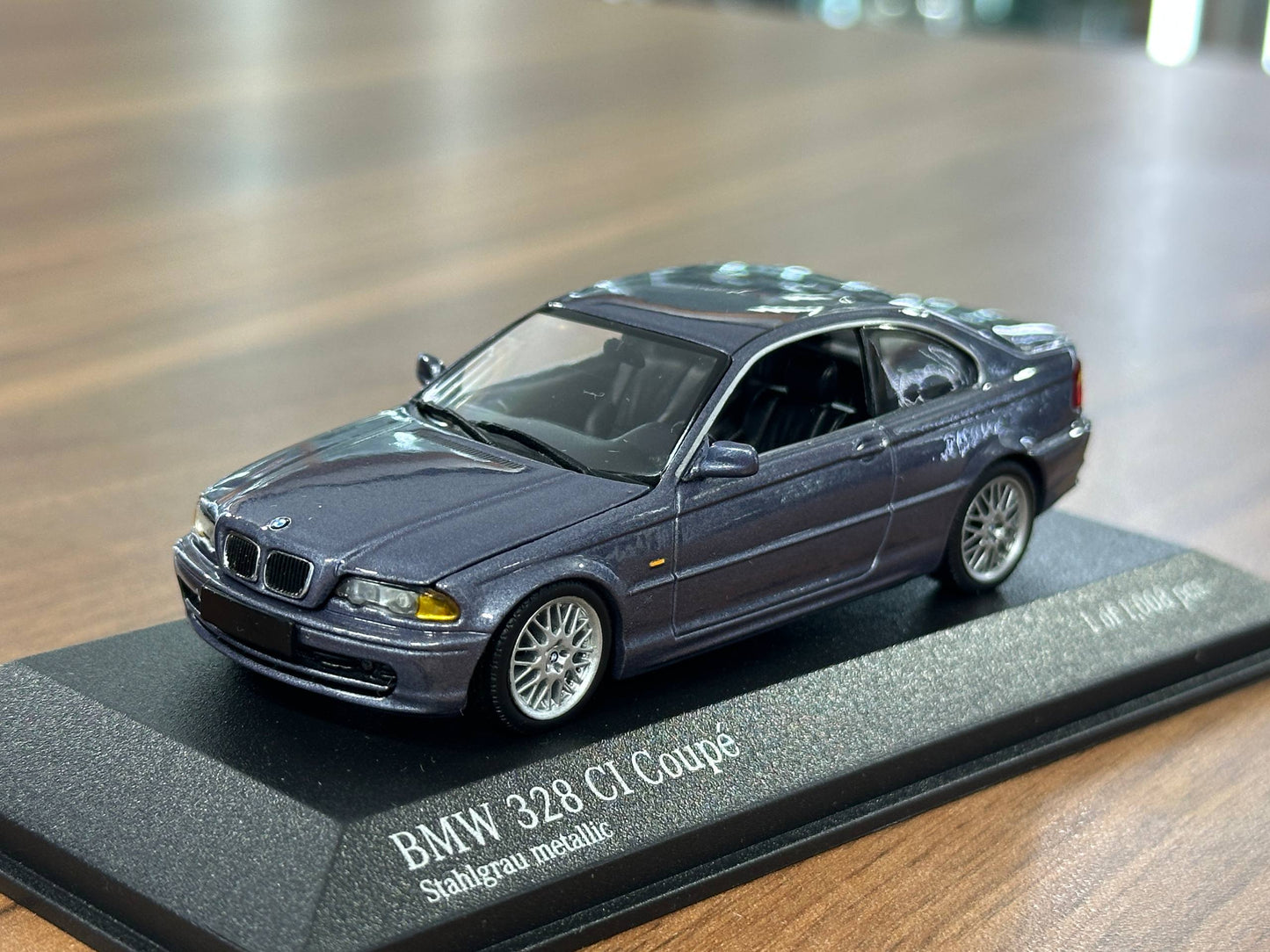 1/43 Diecast Model BMW 328 CI Coupe 1999 (Minichamps)