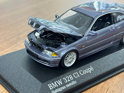 1/43 Diecast Model BMW 328 CI Coupe 1999 (Minichamps)