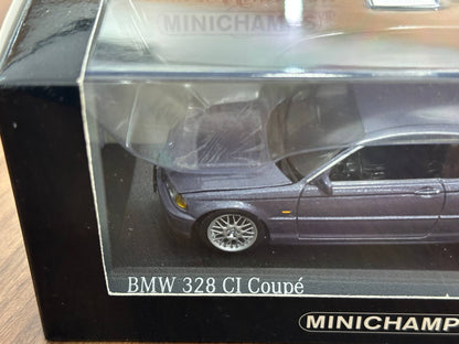 1/43 Diecast Model BMW 328 CI Coupe 1999 (Minichamps)