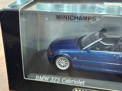 1/43 Diecast Model BMW 3-Series Cabriolet 2000( Minichamps)