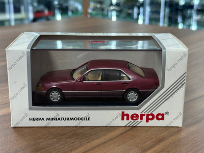 1/43 Diecast Model  Mercedes-Benz 600 SEL Lemousine( Herpa Model)